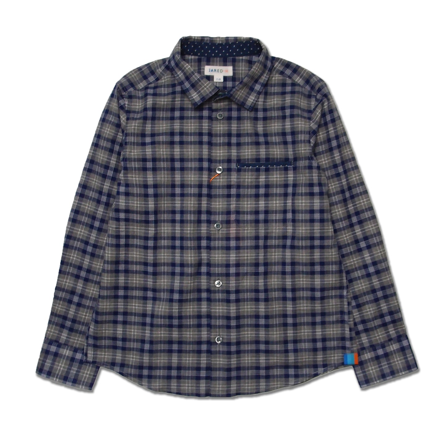 Boy's FW LS Spread Collar with Chest Pocket Shirt