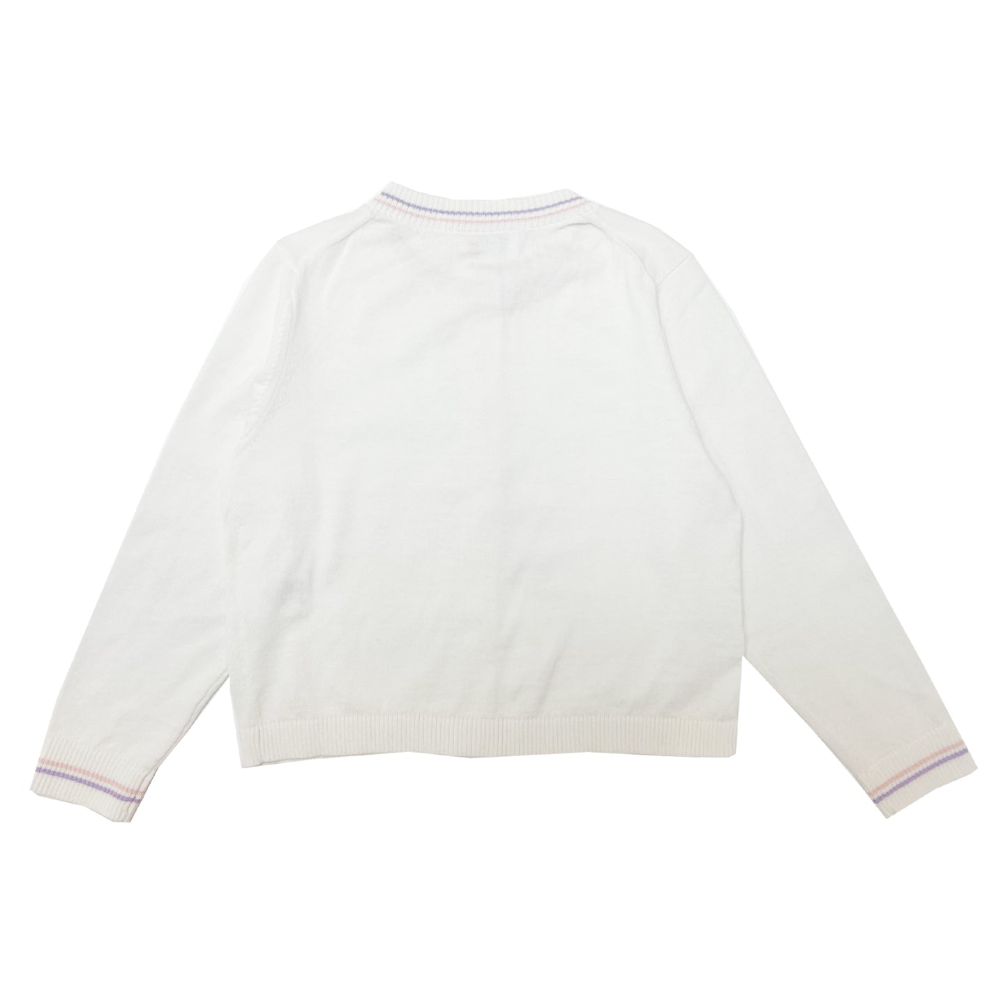 Girl's LS Cotton cardigan