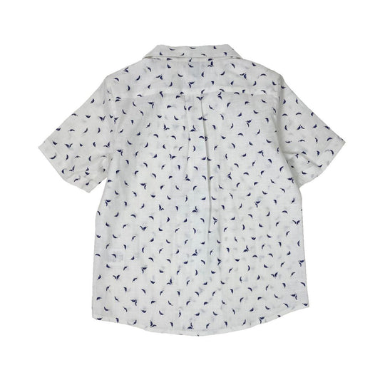 Boys SS Camp Shirt - Bluefern