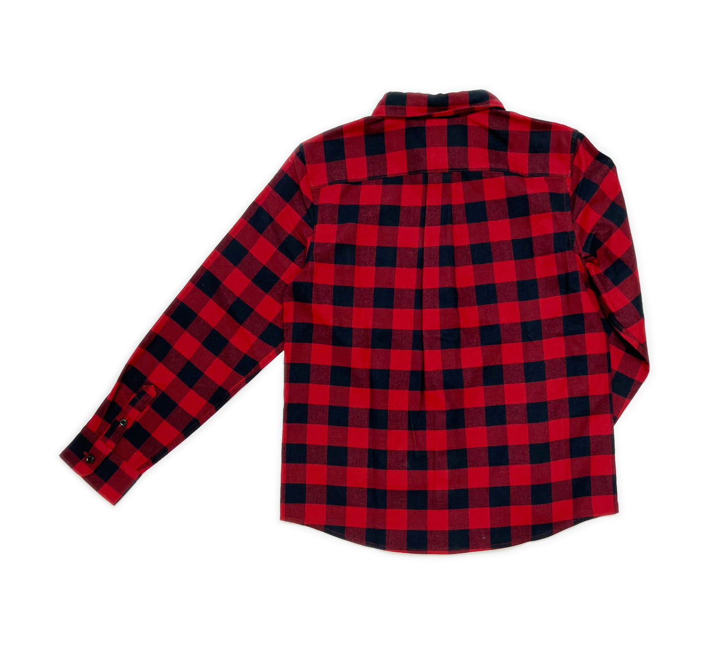 Boy's FW LS Double Pocket Flannel Check Shirt