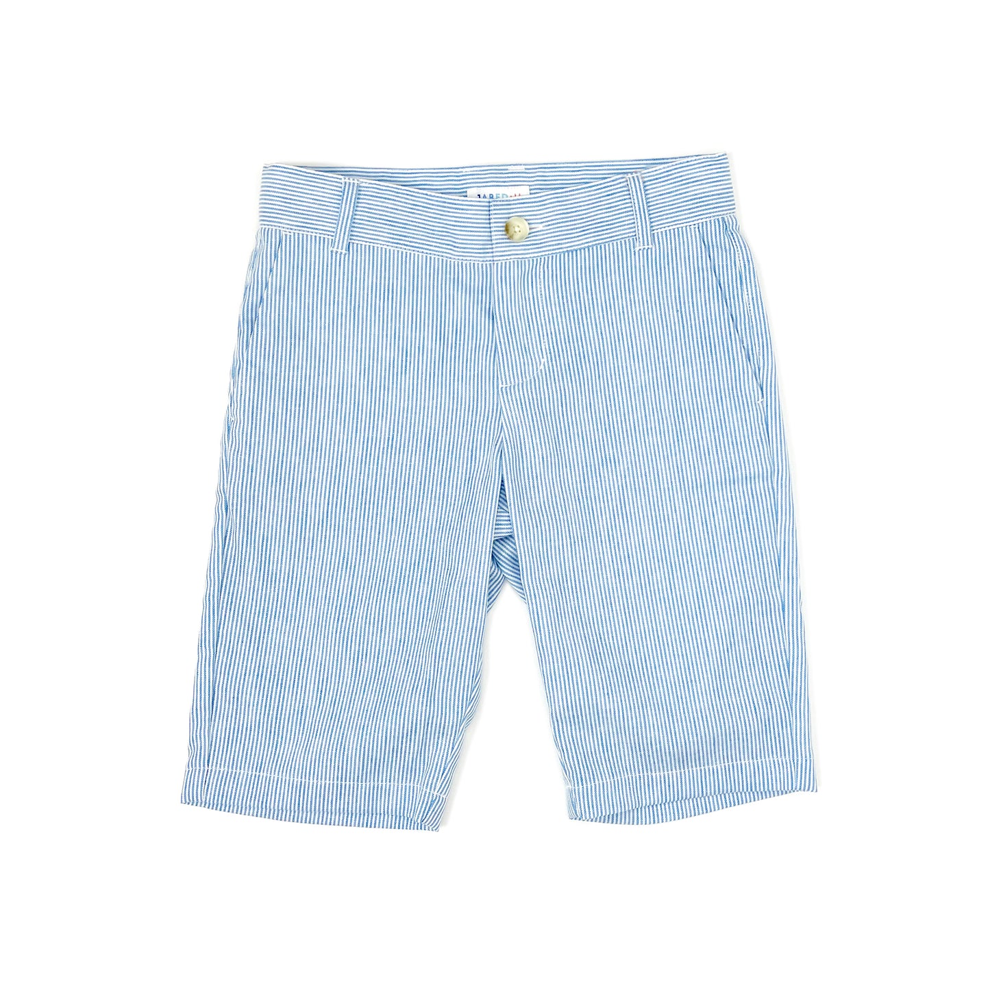 Boy's Basic Woven Stripe Shorts