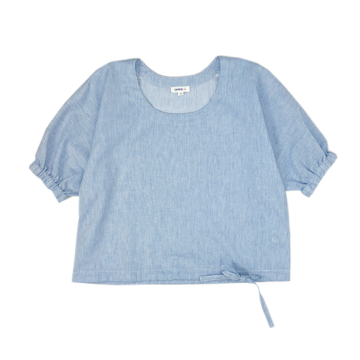 Ladies 3/4 Sleeve stripe Top