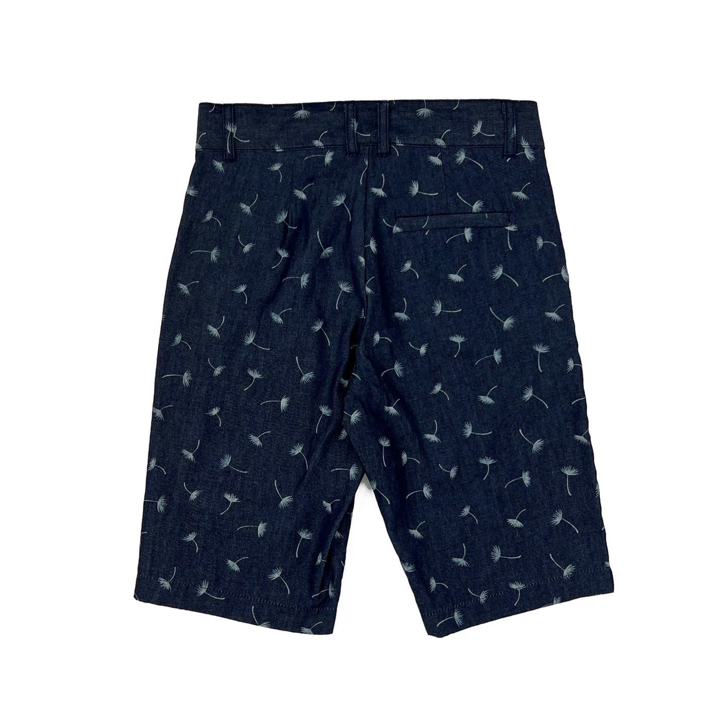 Boy's indigo twill print Shorts