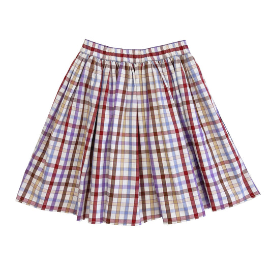 Girl's Check Skirt