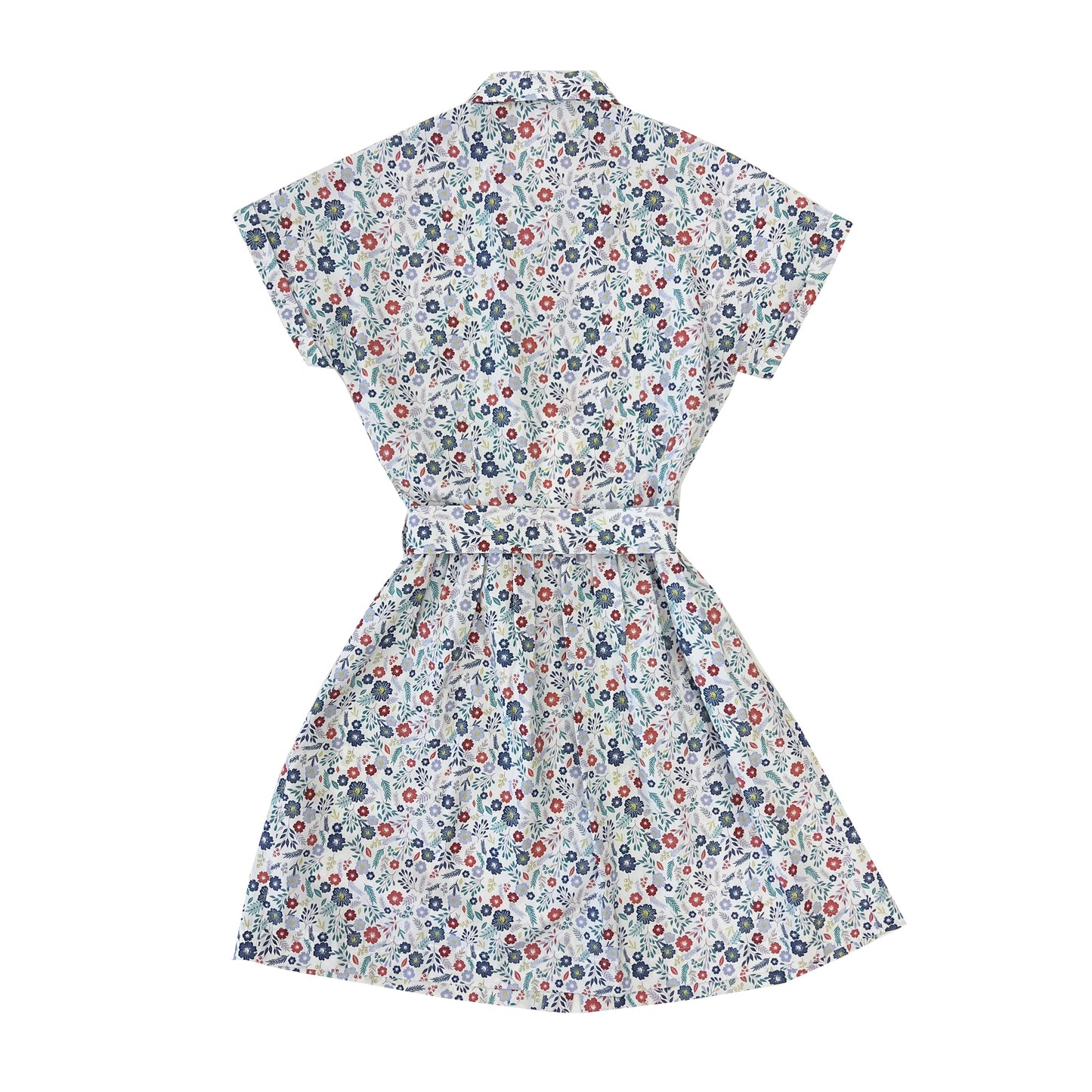 Ladies Floral Shirt Dress