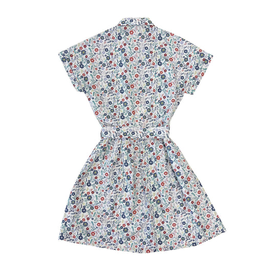 Ladies Floral Shirt Dress