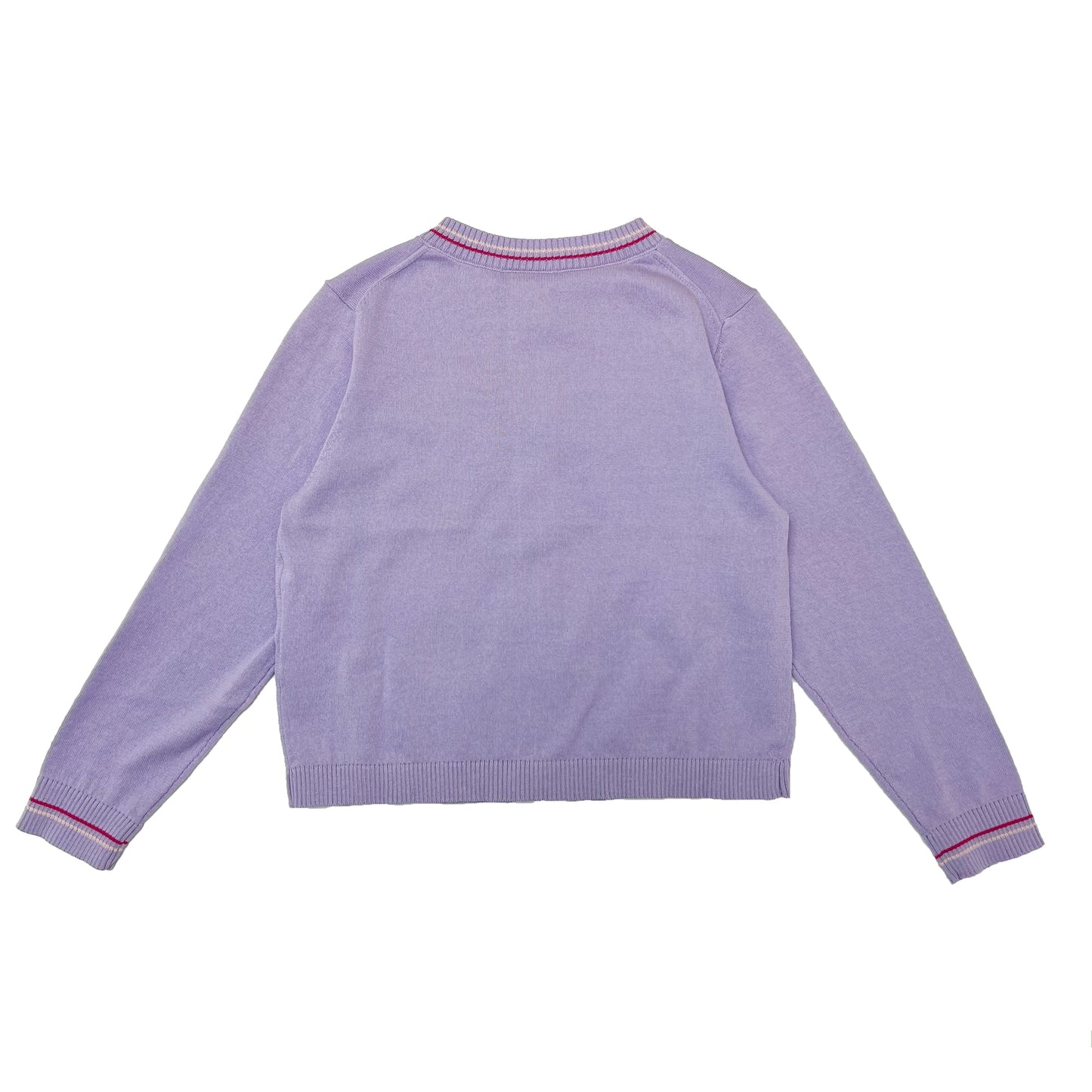 Girl's NOS LS Cotton cardigan