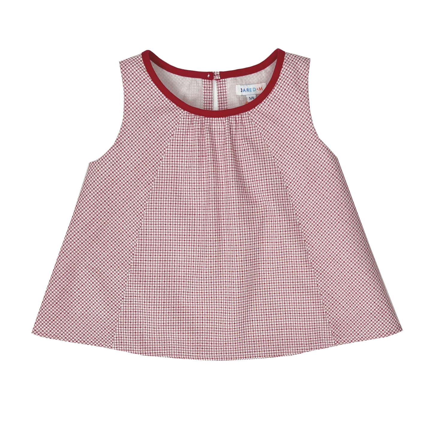 Girl's Sleeveless Stripe Top