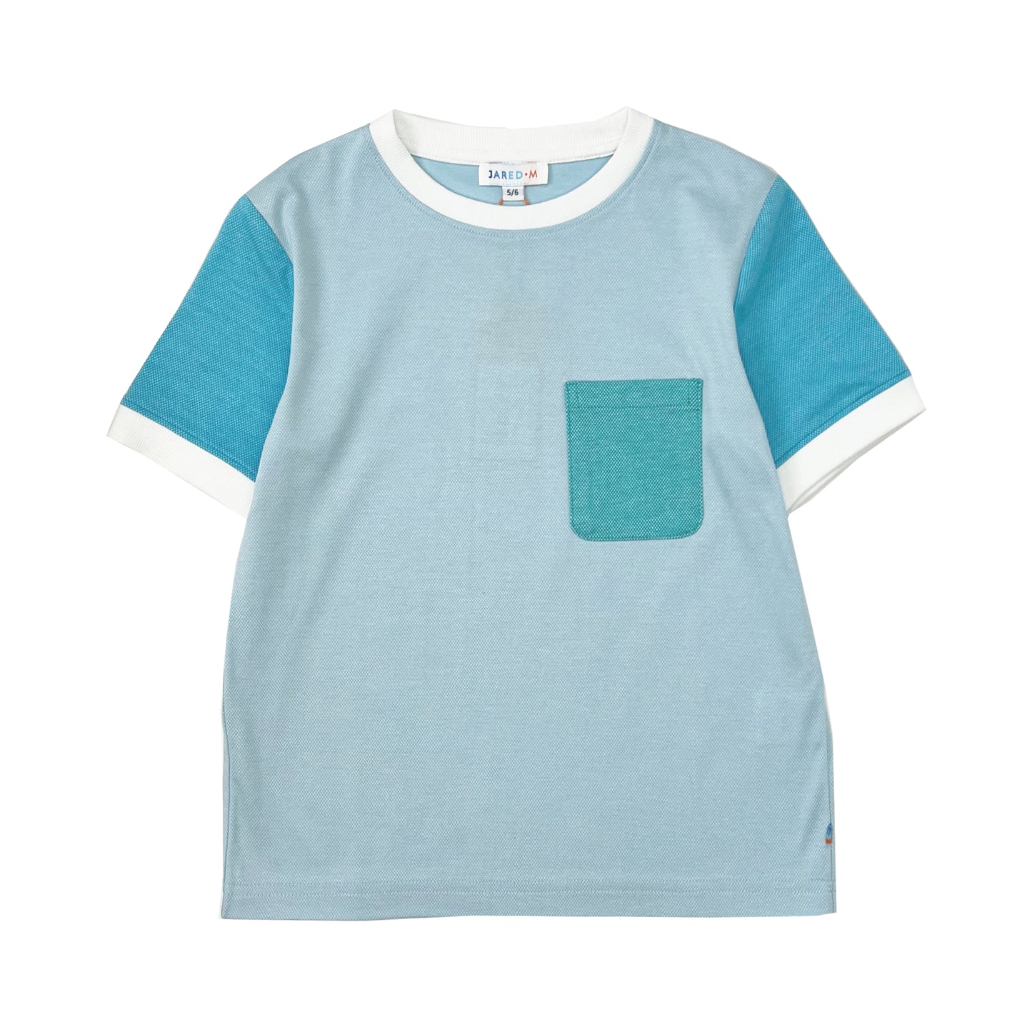 Boy's SS Color Block Knit Top