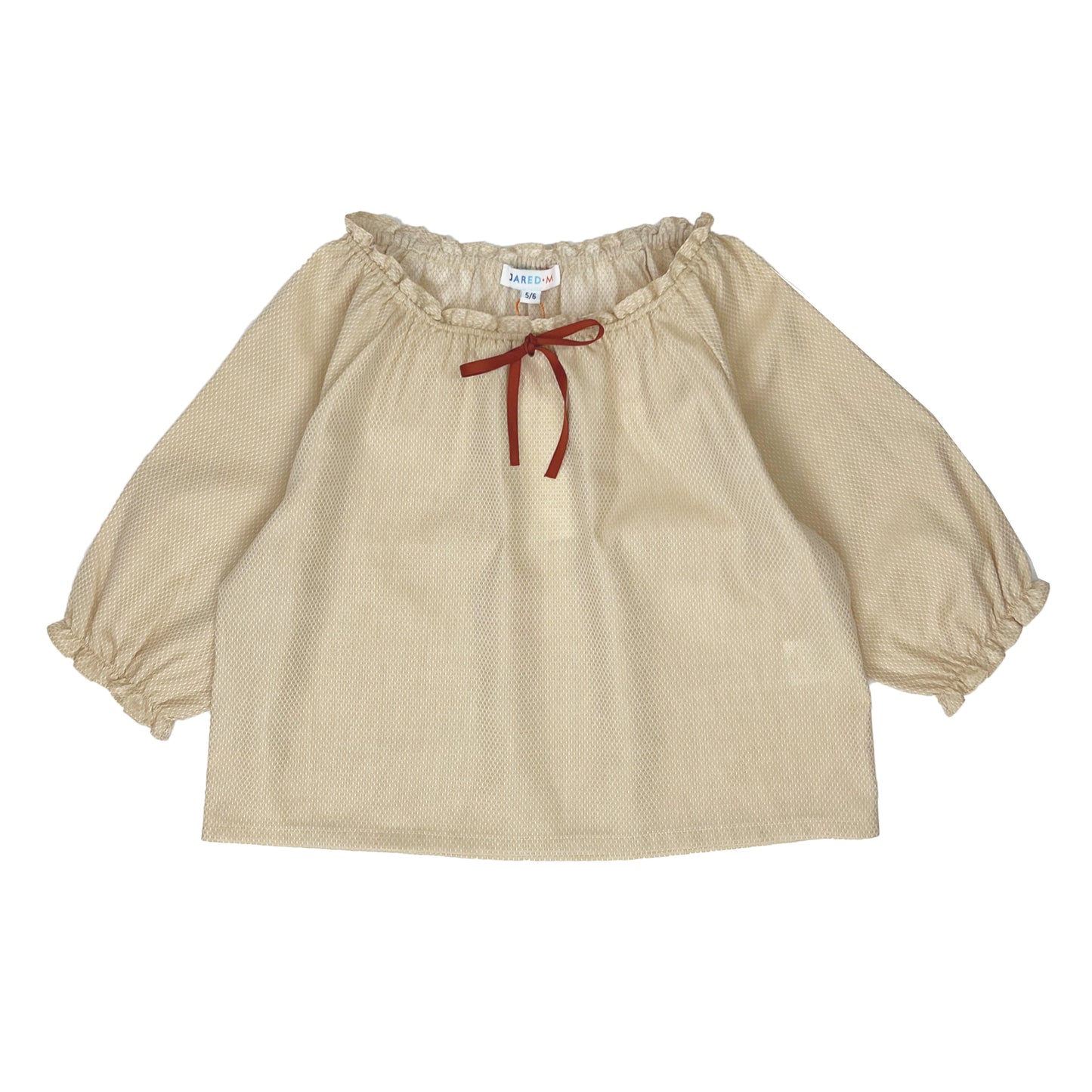 Girl's reffled collar Top