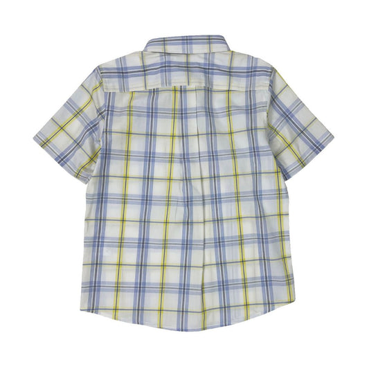 Boys SS Spread Collar Shirt - Corn