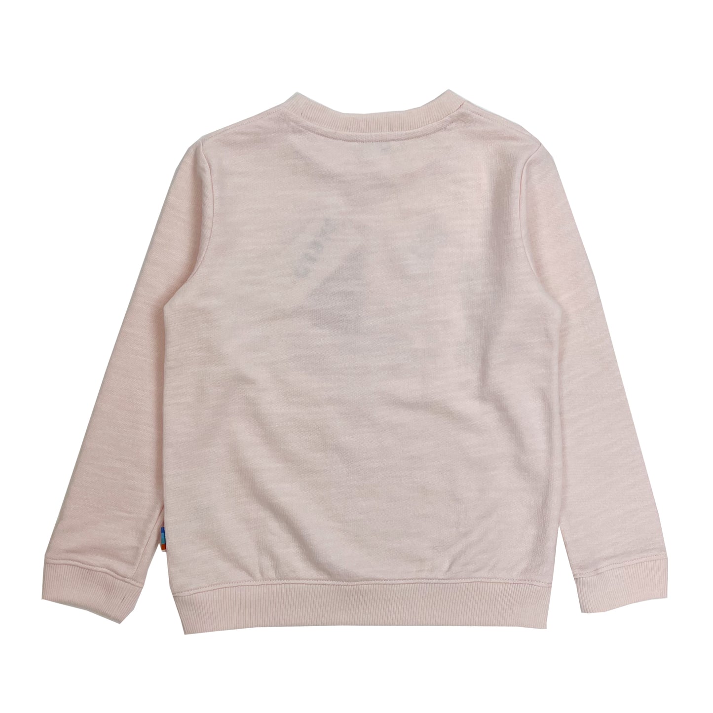 Girl's LS Knit Crew Lovebirds Pullover