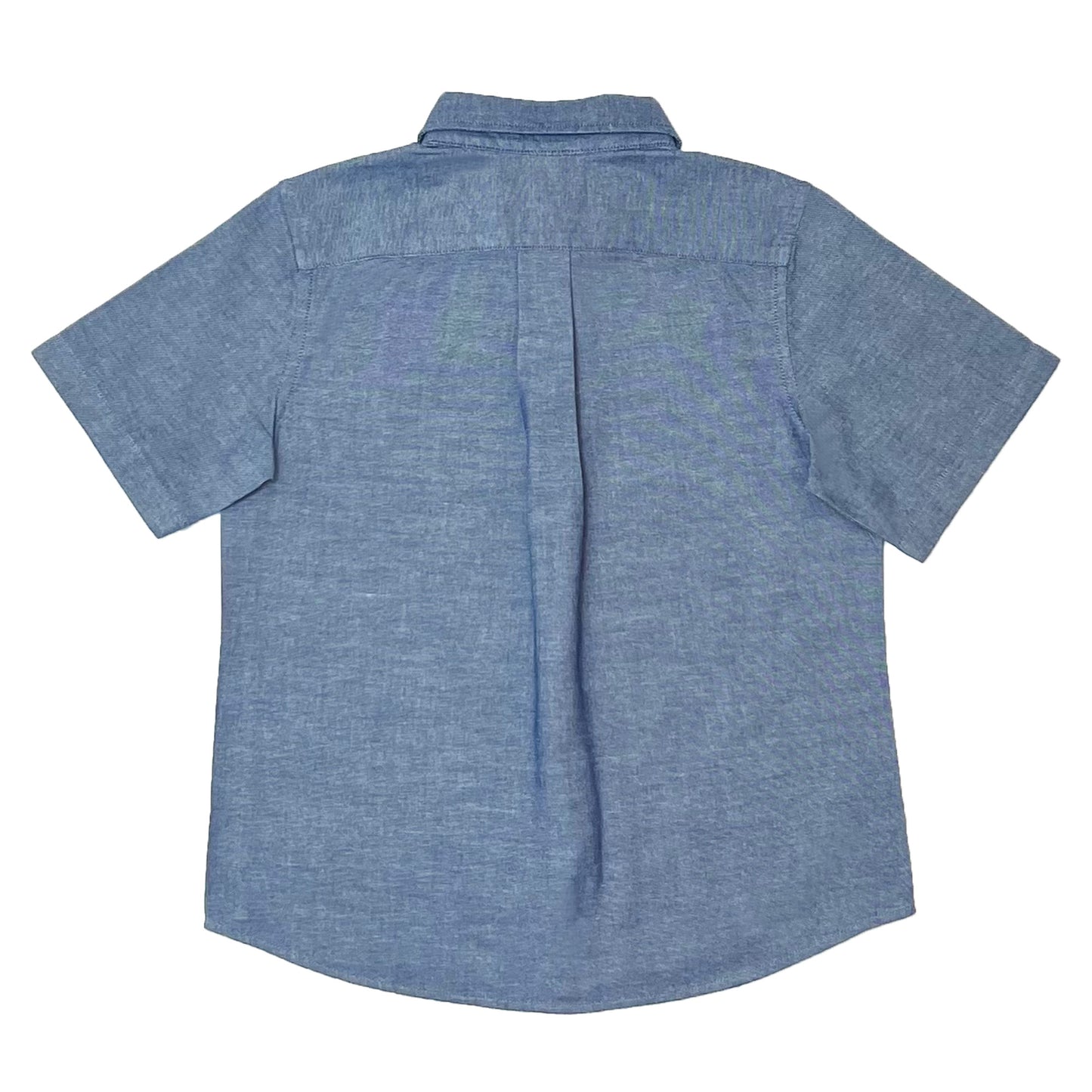 Boy's SS Buttondown Collar Chambray Shirt