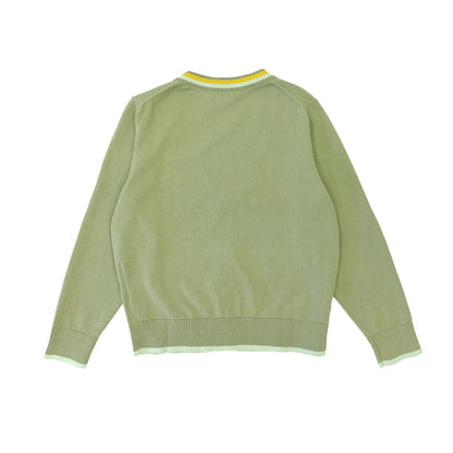 Boy's LS V-neck Cardigan