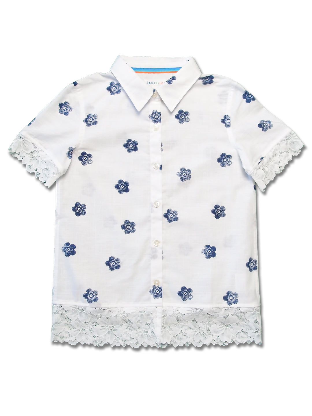 S/S Shirt with Lace