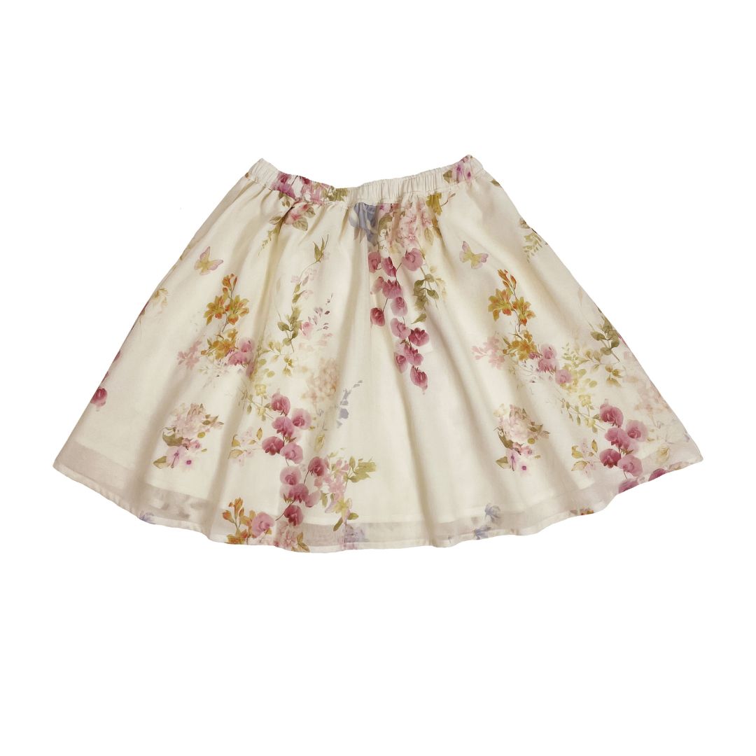 Girls Serena Skirt - Floral