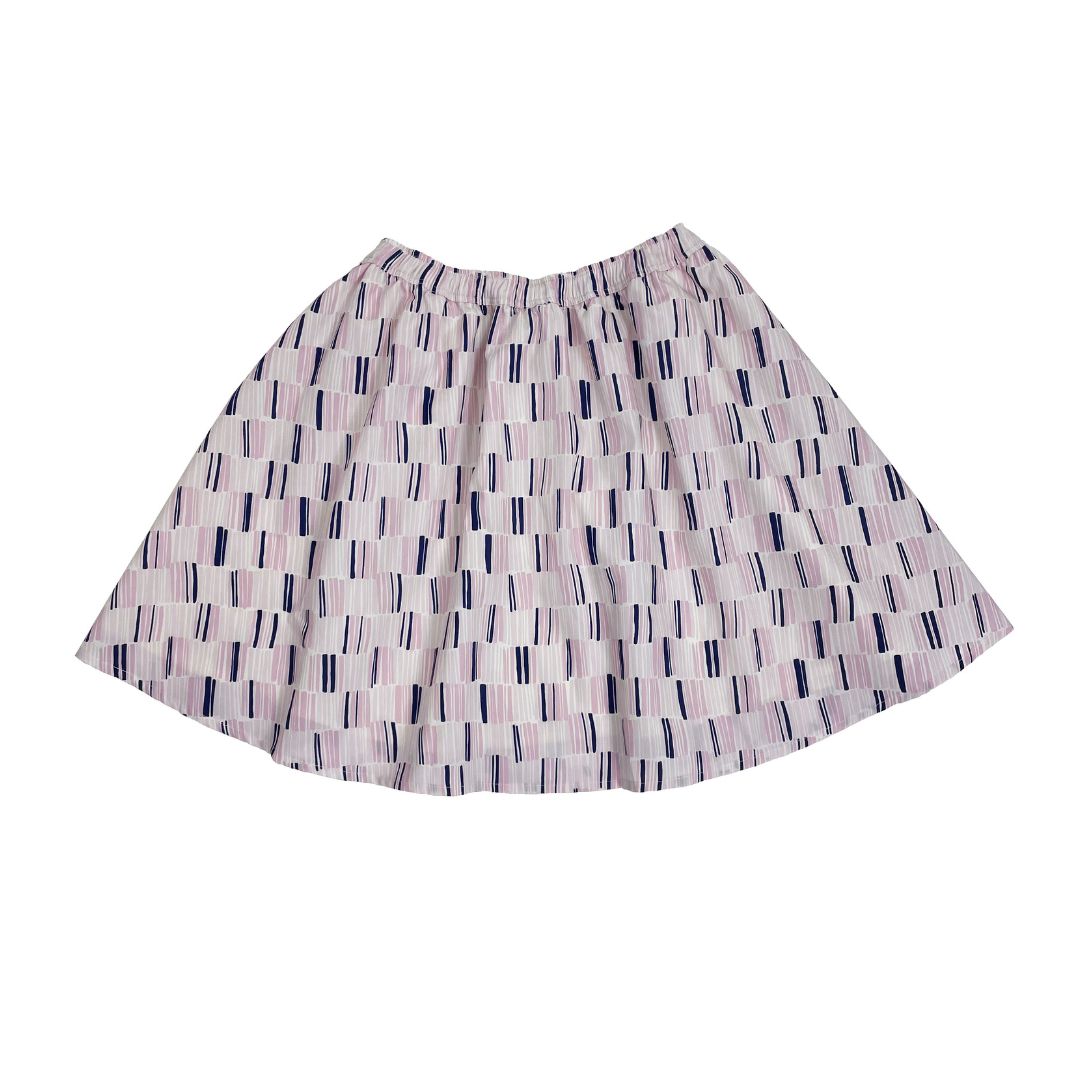 Girls Serena Skirt - Geometric