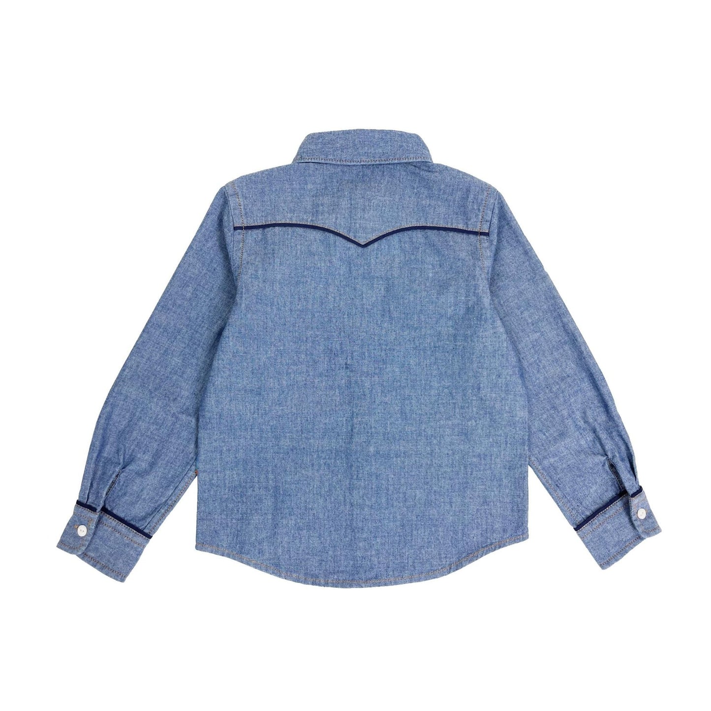 Boys LS Western Indigo Shirt