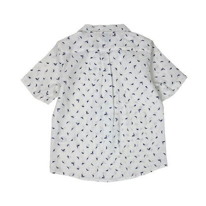 Boys SS Camp Shirt - Bluefern