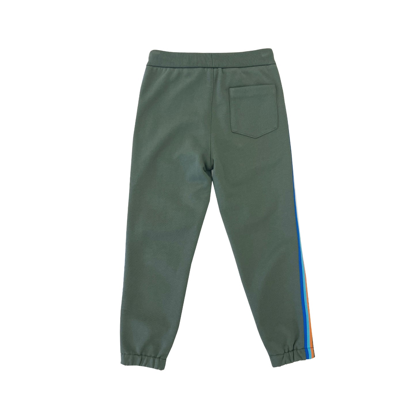 Boys Pants -  Knit Pull-On - Tape Details