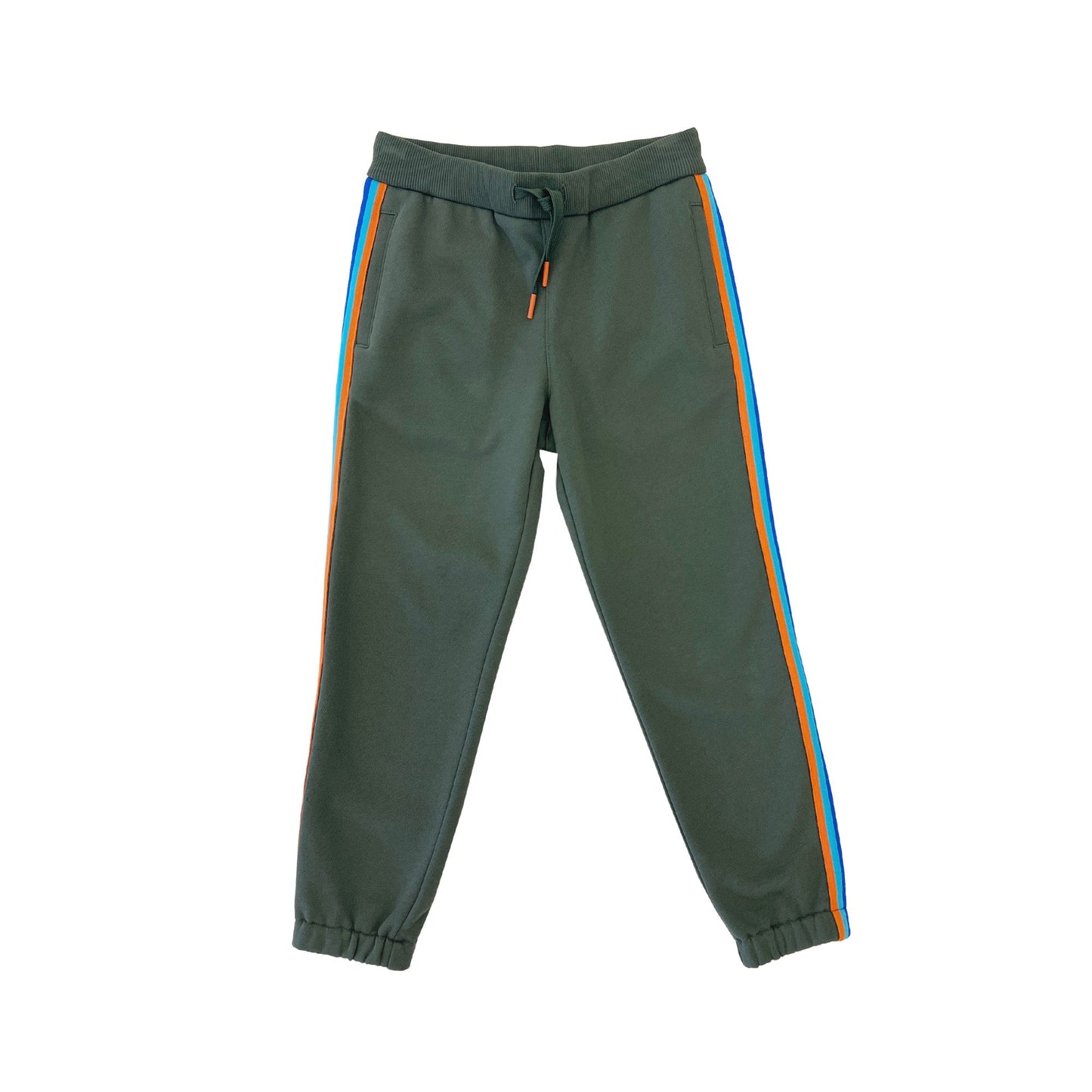 Boys Pants -  Knit Pull-On - Tape Details