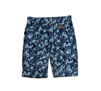 Boy's Lake Camo Print Corduroy Shorts