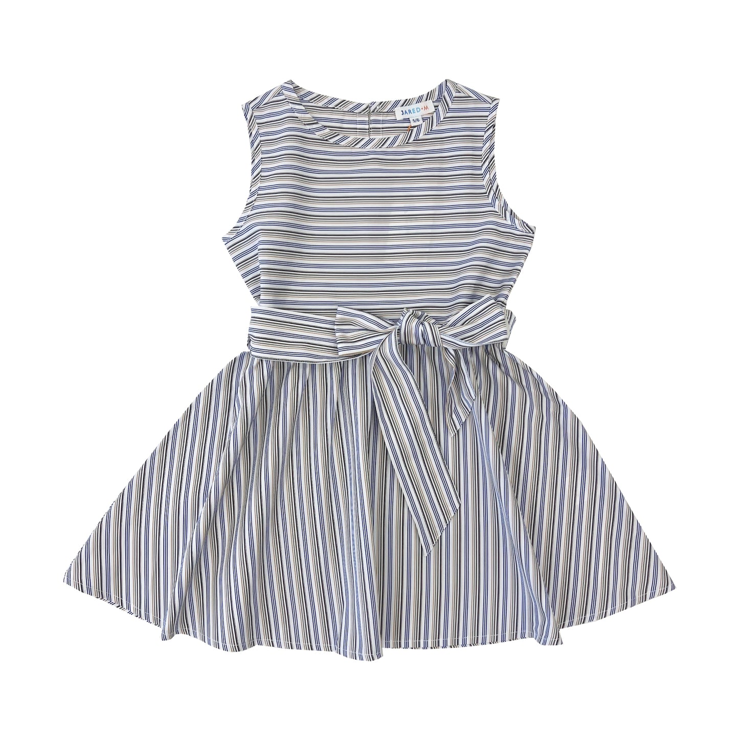 Girl's Stripe Sleeveless Dress