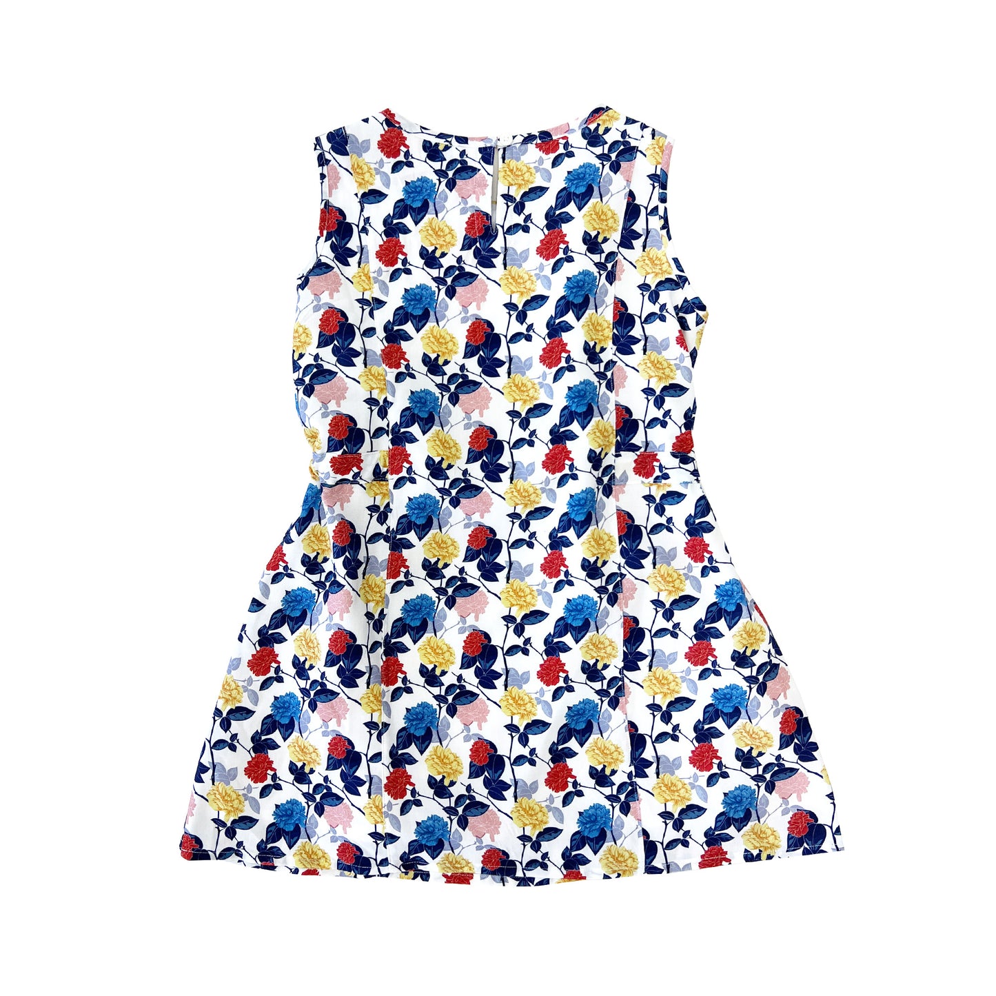 Girl's Floral Sleeveless Dress