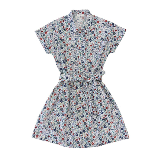 Ladies Floral Shirt Dress