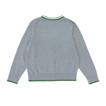 Boy's LS V-neck Cardigan