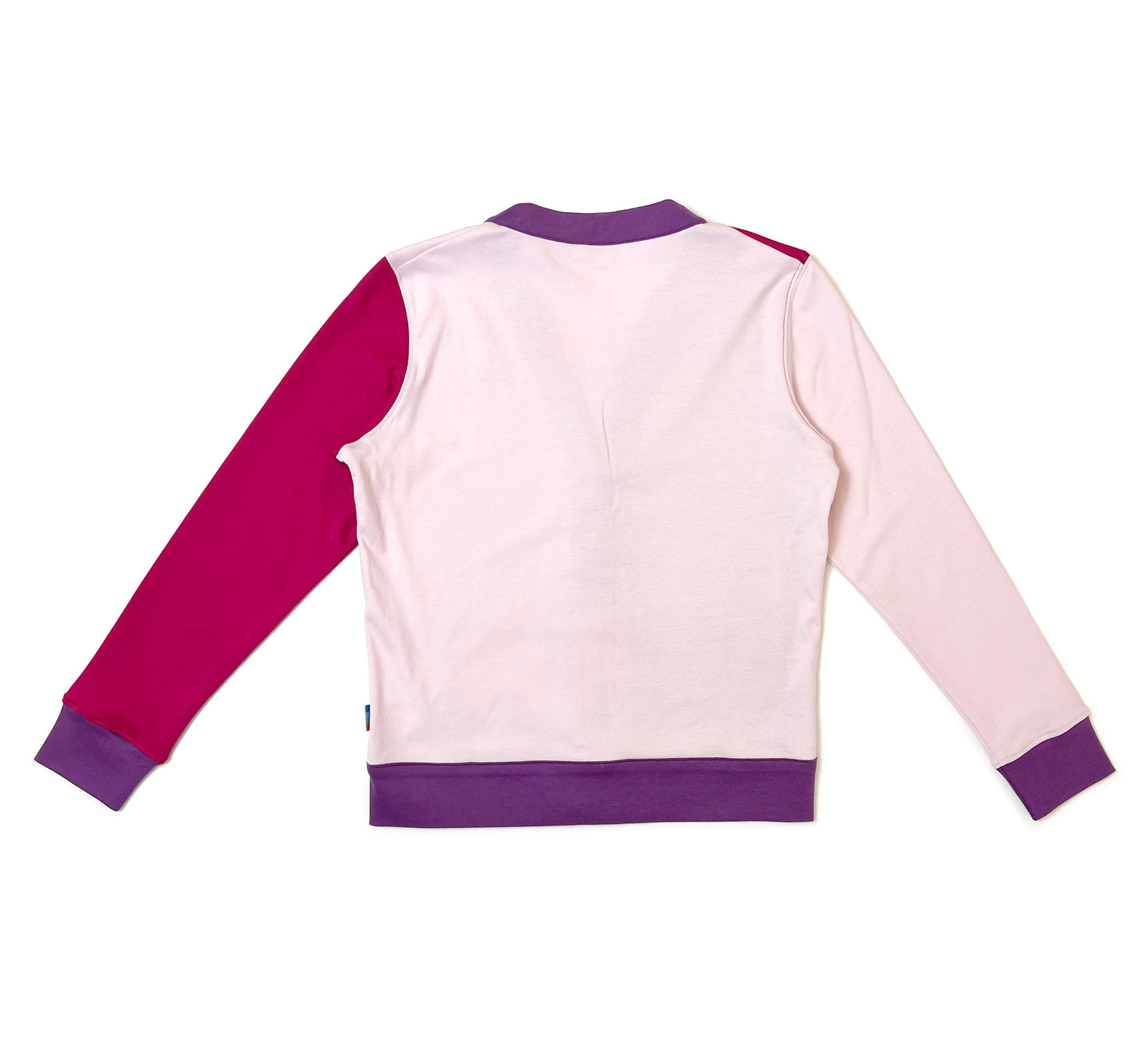 Girl's  Color Block Knit Cardigan