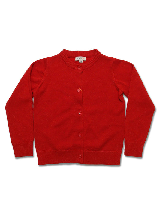 Girl Merino Wool Cardigan