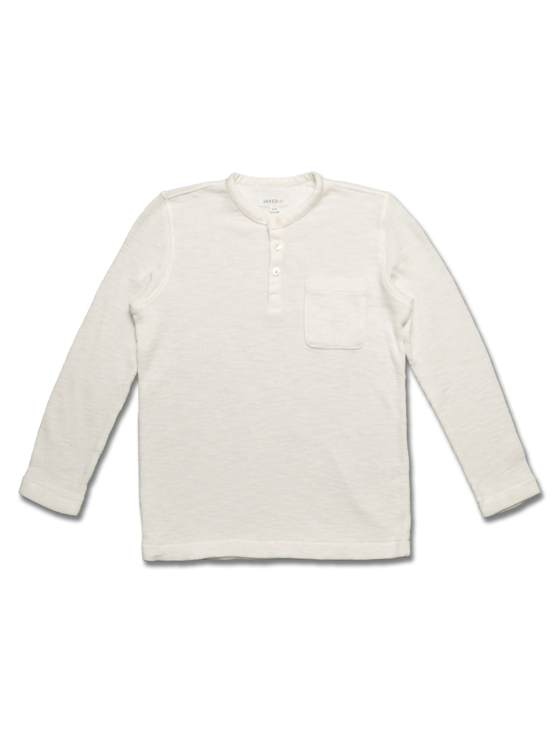 Boy's FW LS Knit  Solid Waffle Henly