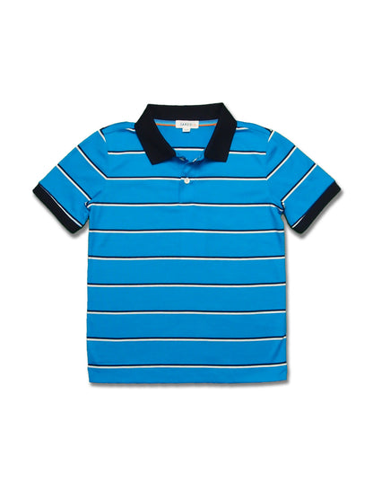 Knit S/S Polo - Stripe