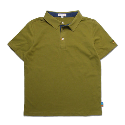 SS Polo with Self Fabric Collar - Solid