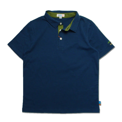 SS Polo with Self Fabric Collar - Solid