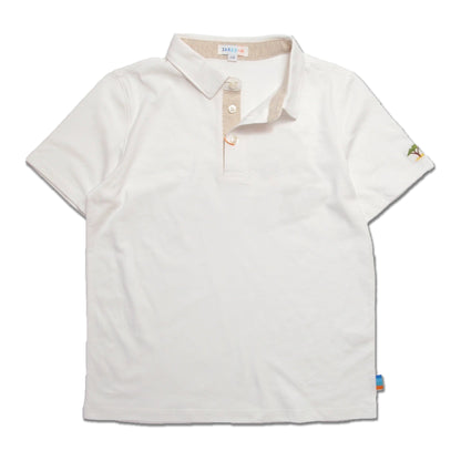SS Polo with Self Fabric Collar - Solid