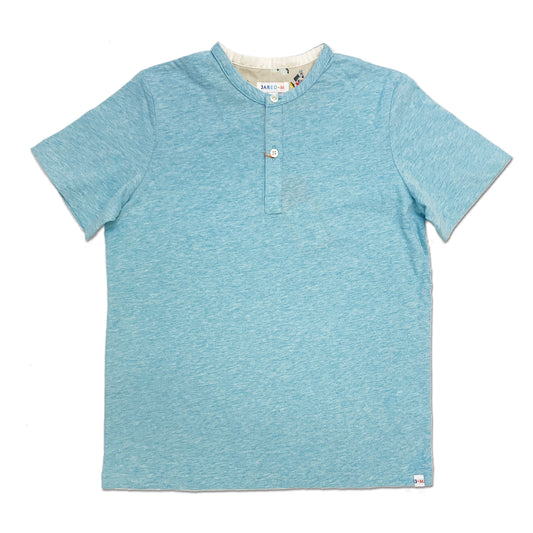 Boy's SS Knit Heather Henley