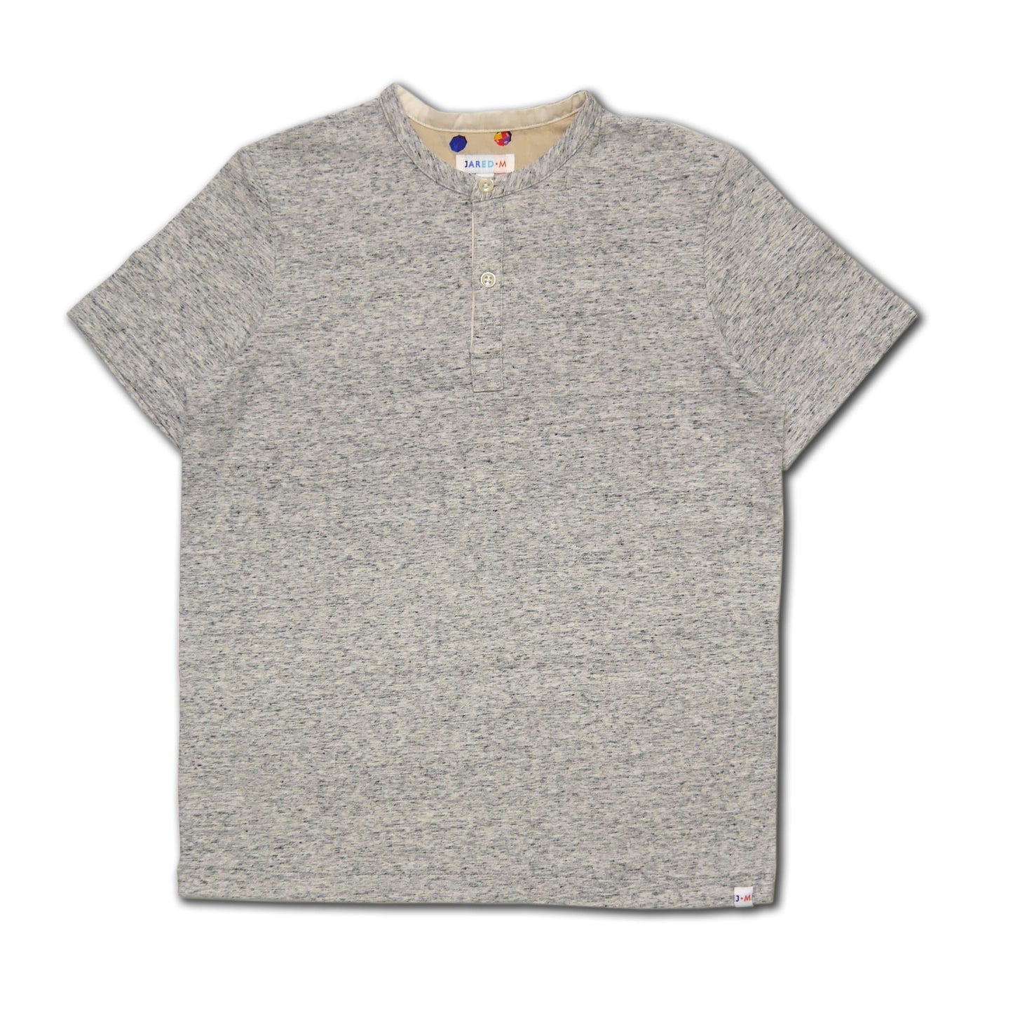 Boy's SS Knit Heather Henley