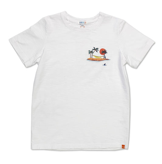 SS Crew Neck Tee - Island Print