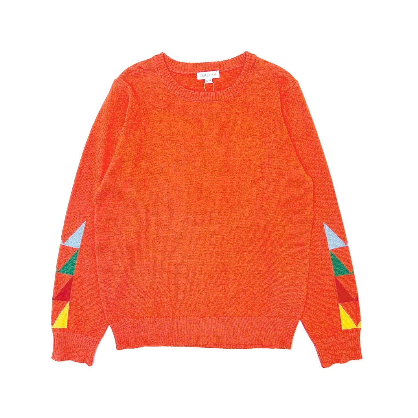 Boy's FW Merino Wool Sweater with Blend Color Blocks Sleeves