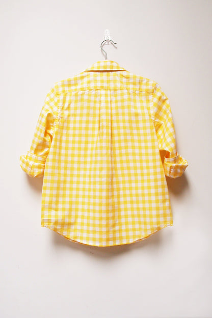 L/S Button Down Collar Gingham Shirt