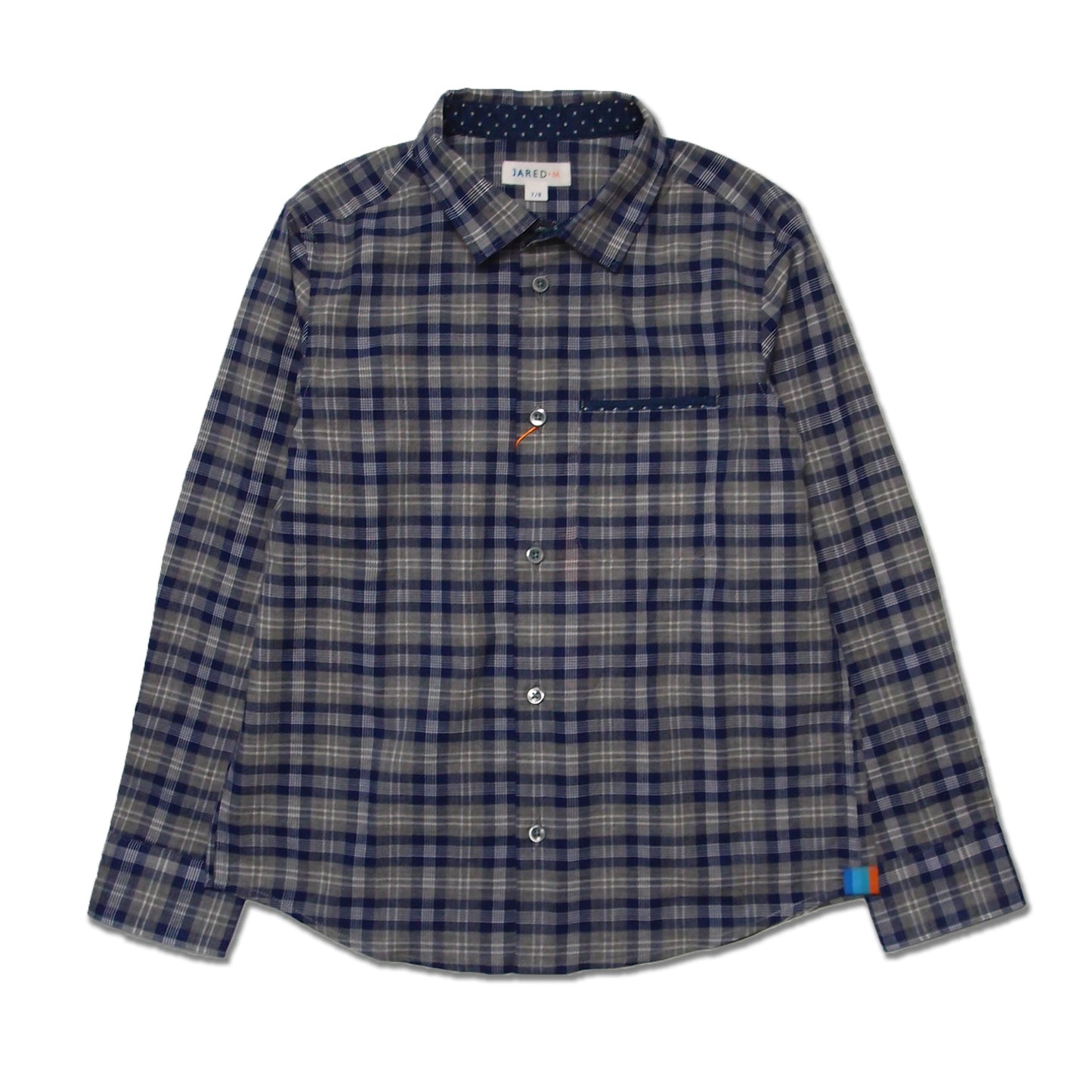 Boy's FW LS Spread Collar with Chest Pocket Shirt