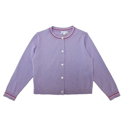 Girl's NOS LS Cotton cardigan