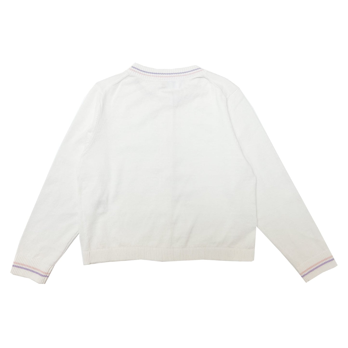 Girl's NOS LS Cotton cardigan