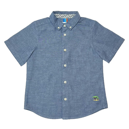Boy's SS Buttondown Chambray Shirt