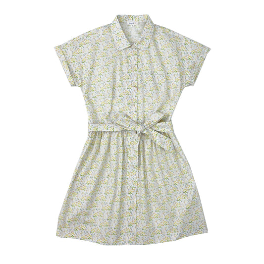 Ladies Floral Shirt Dress