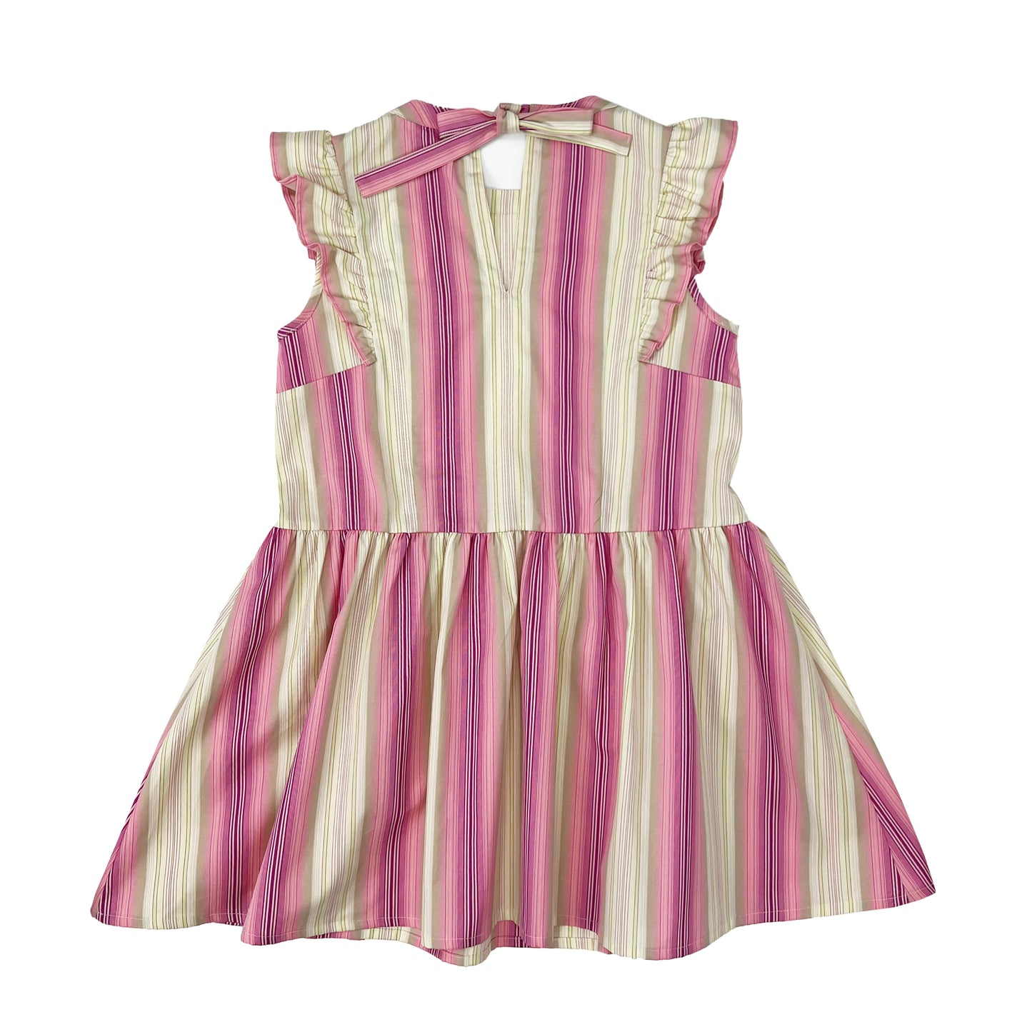 Girl's Stripe Sleeveless Dress