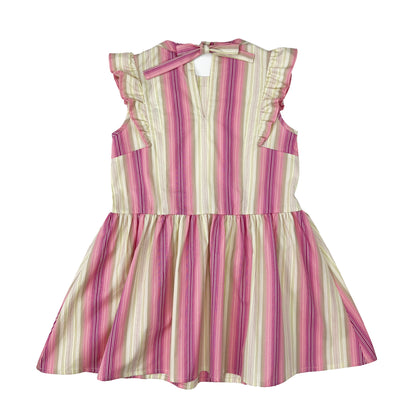 Girl's Stripe Sleeveless Dress