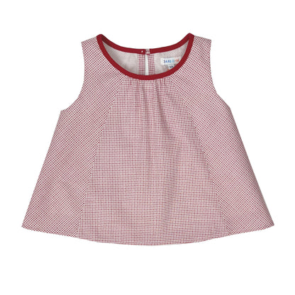 Girl's Sleeveless Stripe Top